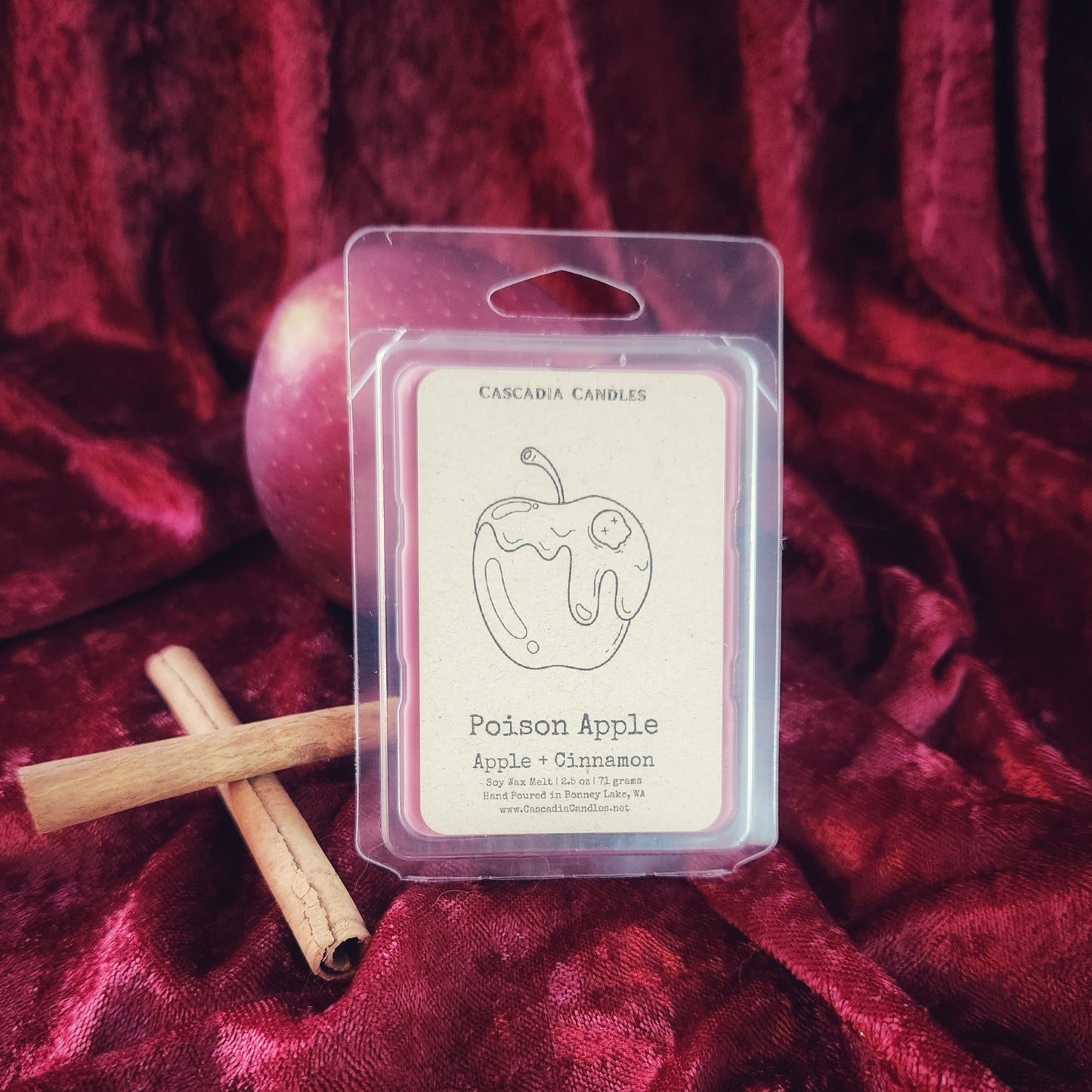 Poison Apple Wax Melt | Apple + Cinnamon