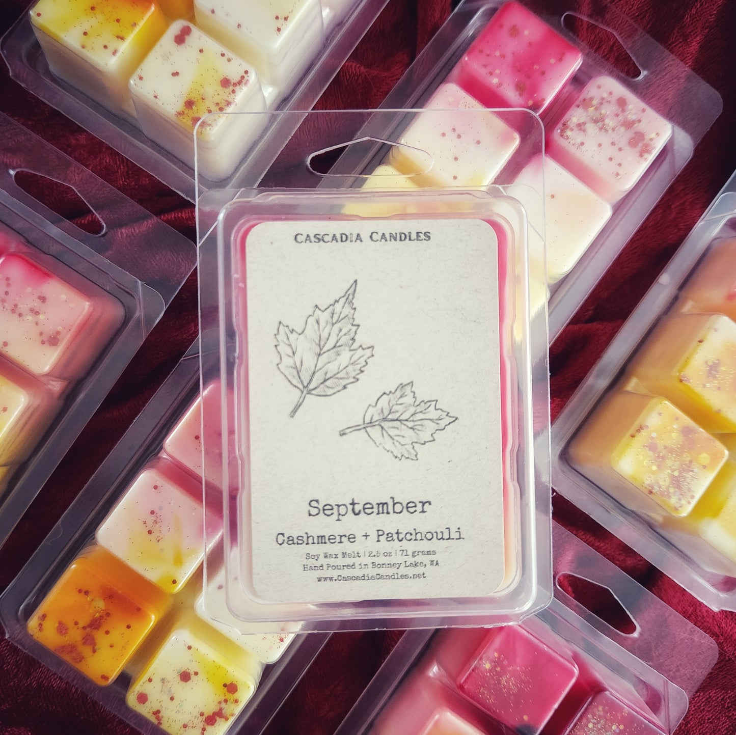 September Wax Melt | Cashmere + Patchouli