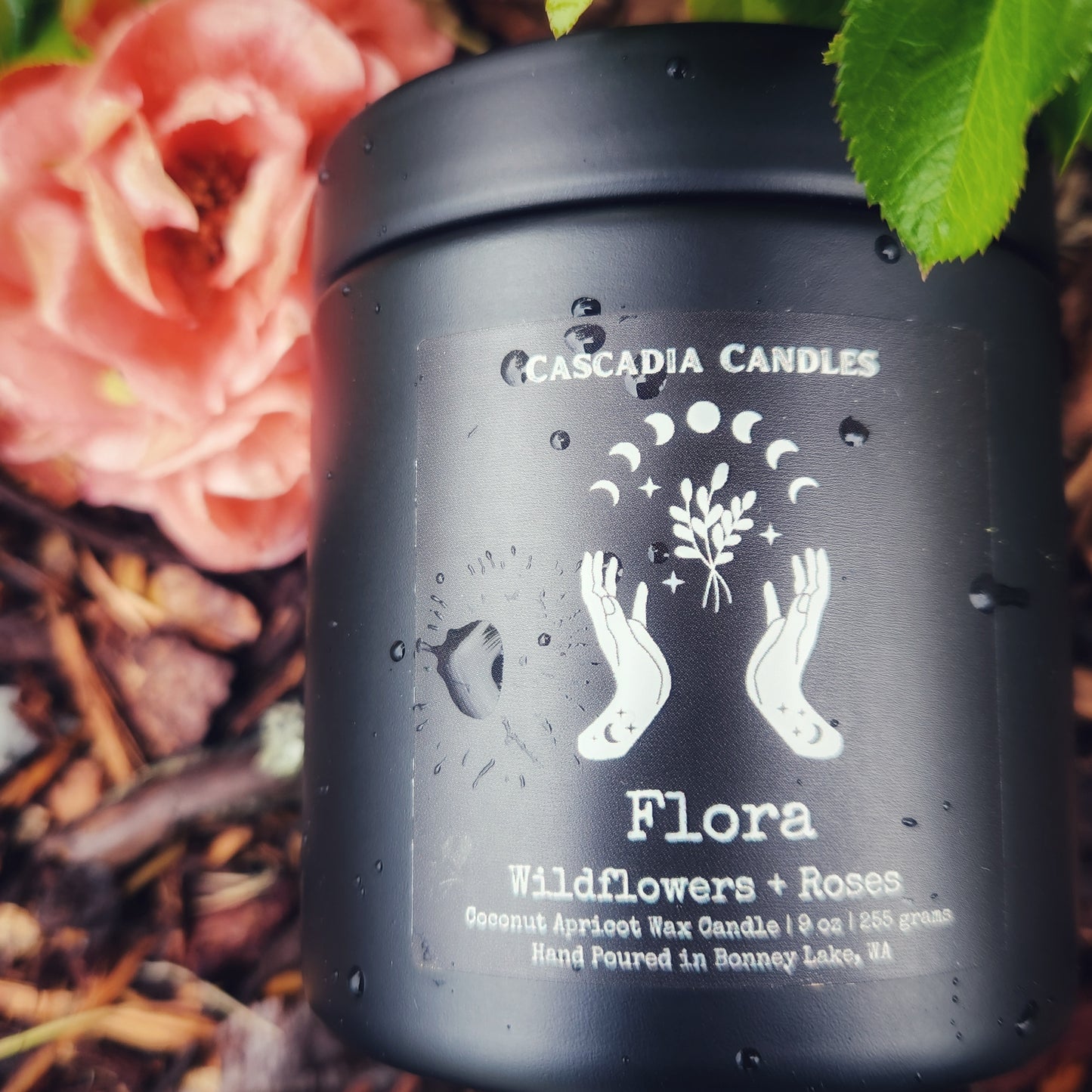 Flora Candle | Wildflowers + Roses