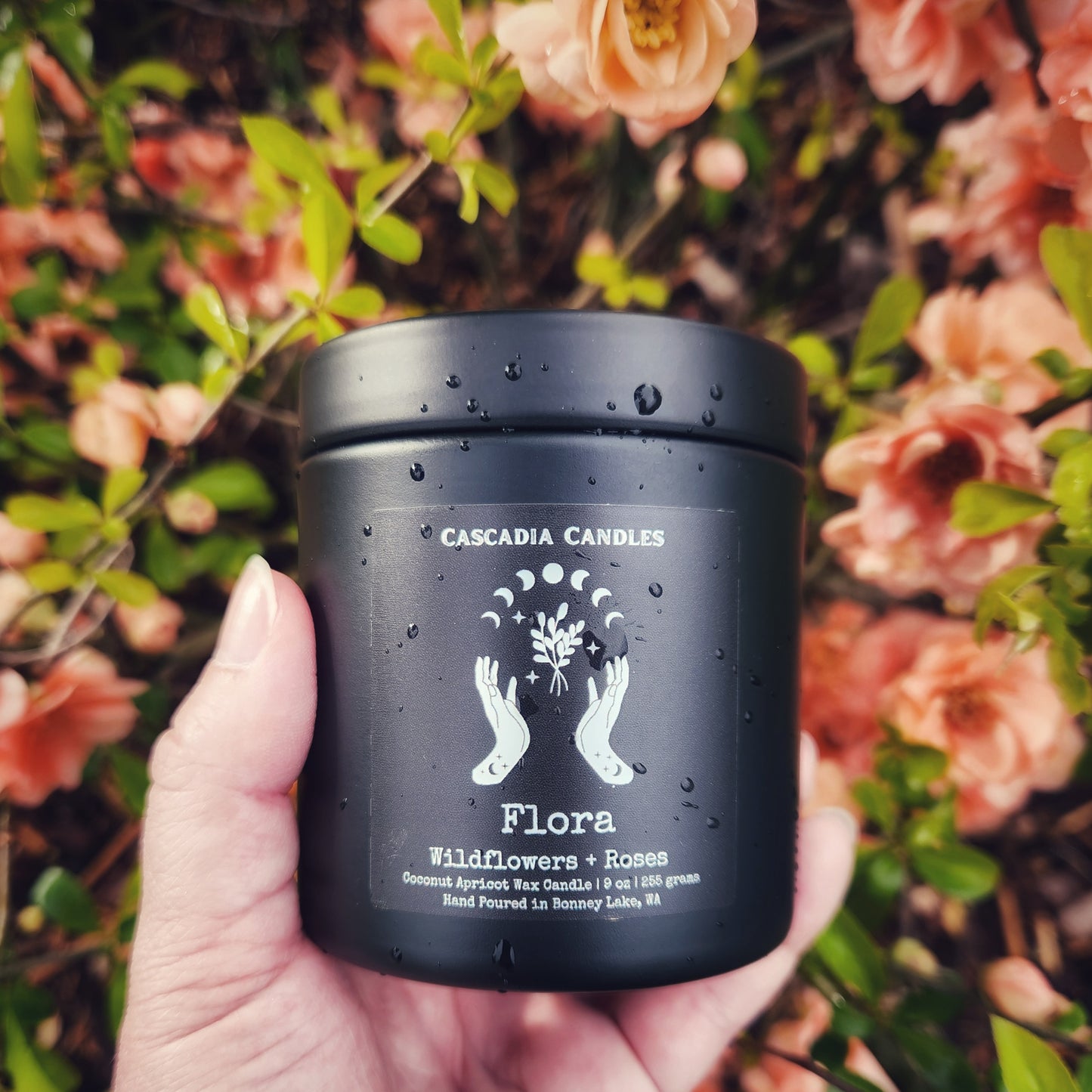 Flora Candle | Wildflowers + Roses