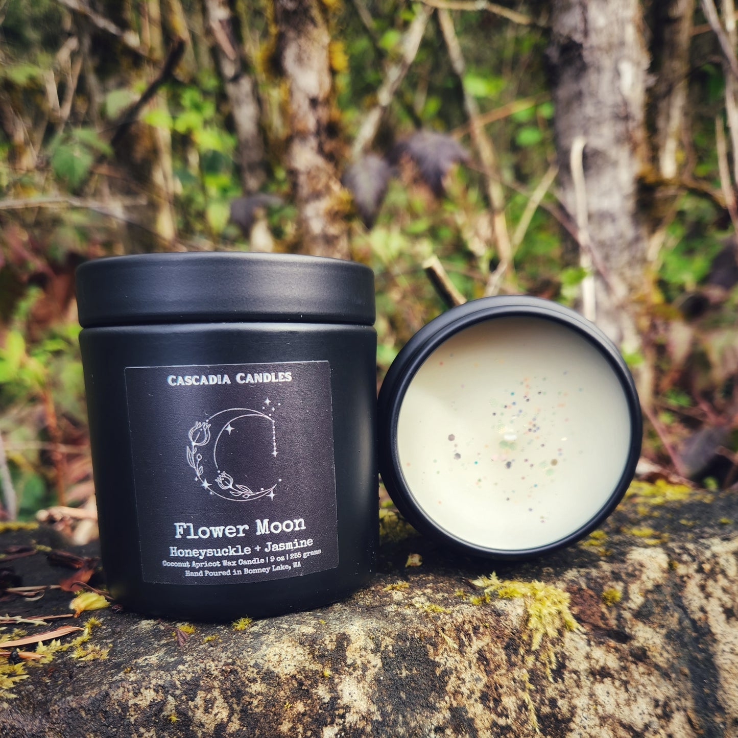 Flower Moon Candle | Jasmine + Honeysuckle