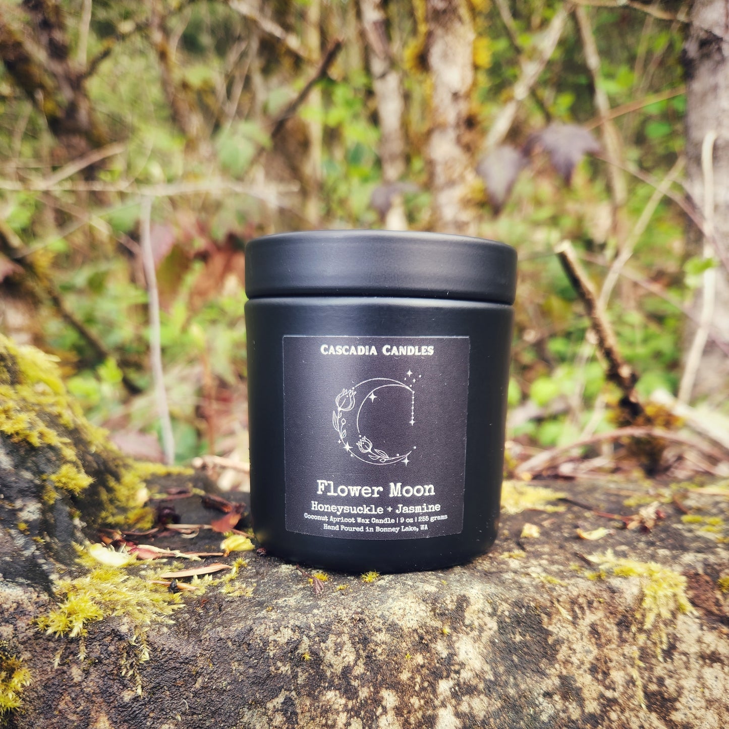 Flower Moon Candle | Jasmine + Honeysuckle