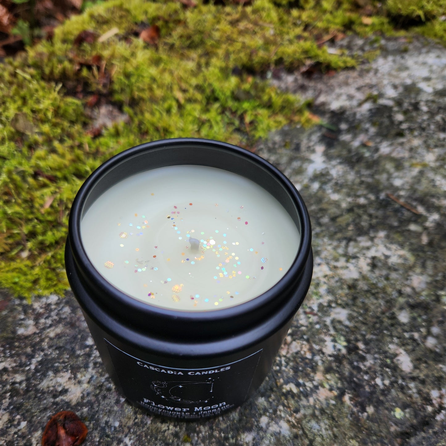 Flower Moon Candle | Jasmine + Honeysuckle