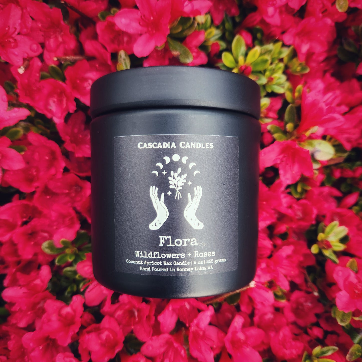 Flora Candle | Wildflowers + Roses