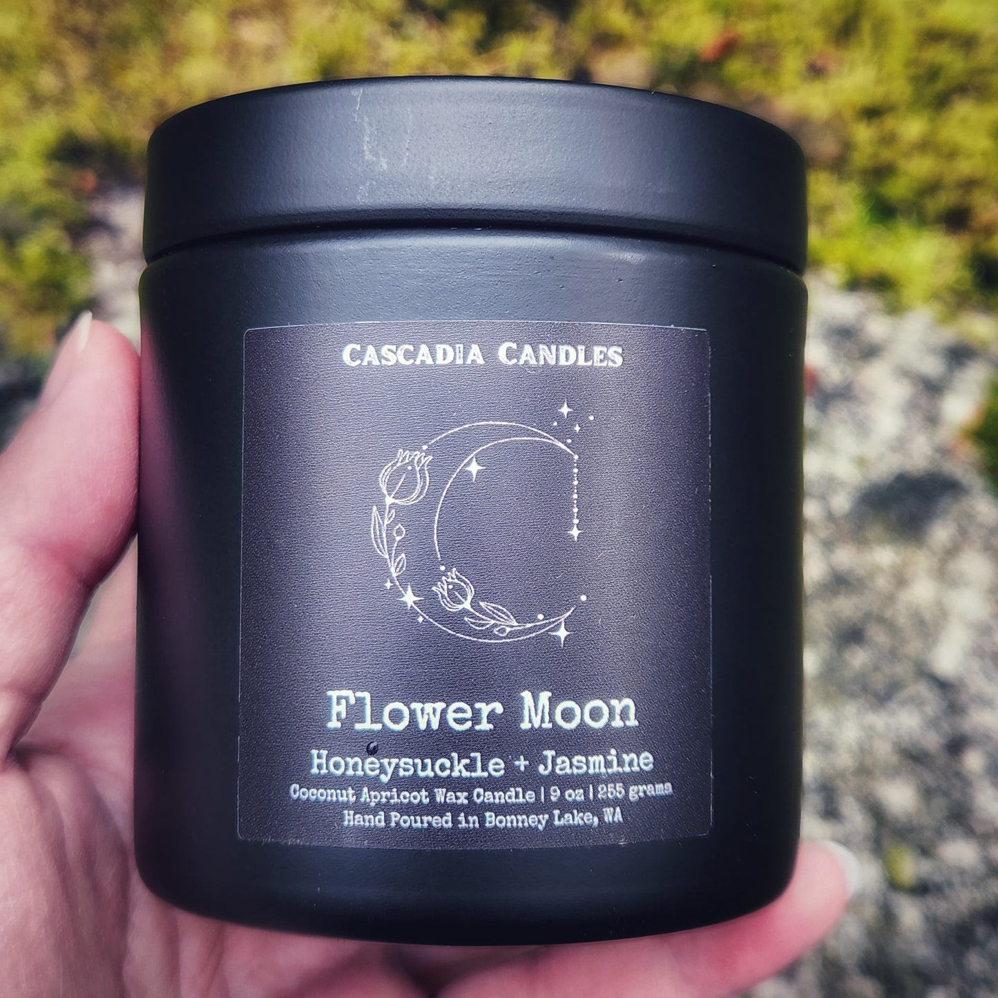 Flower Moon Candle | Jasmine + Honeysuckle