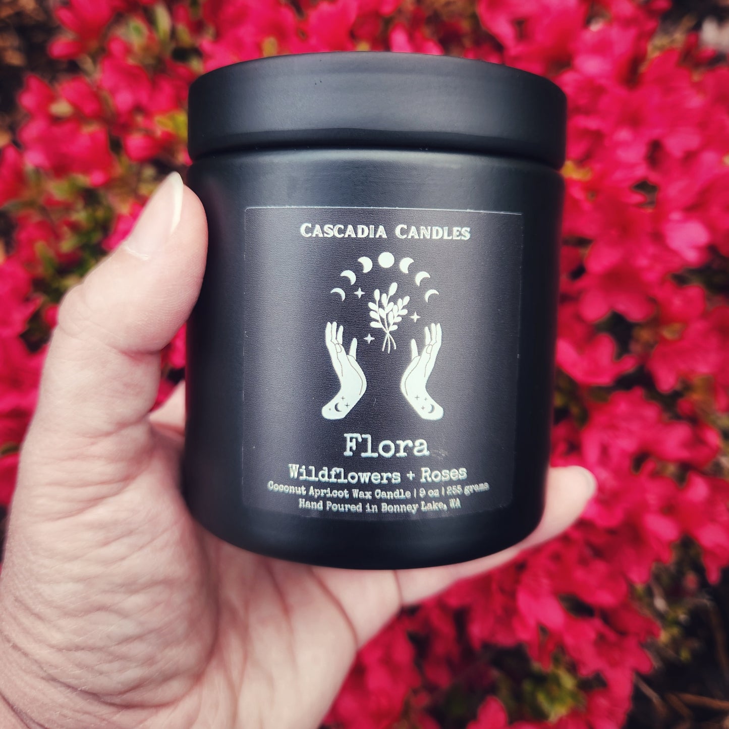 Flora Candle | Wildflowers + Roses