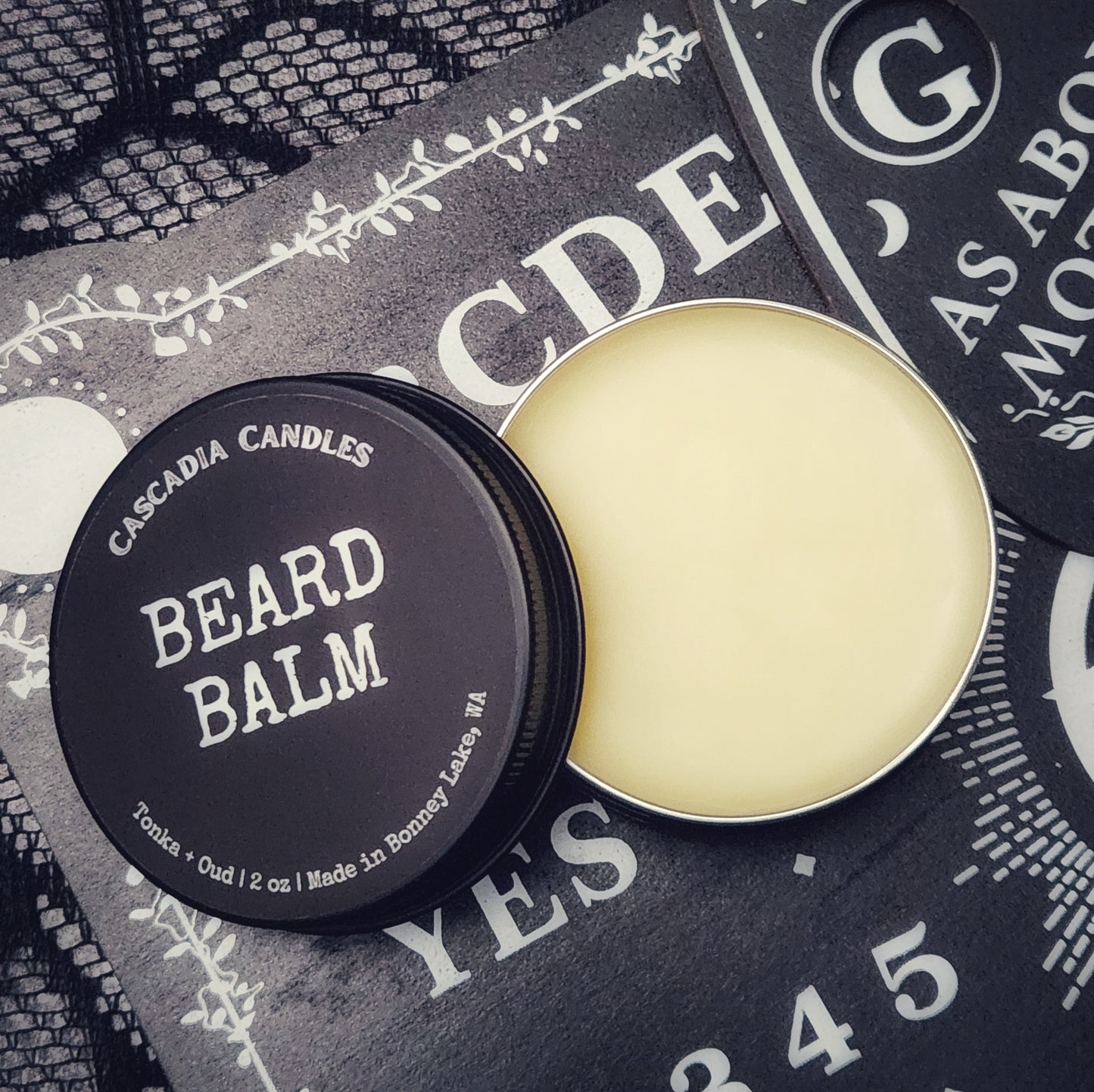 Wooden Planchette Beard Balm