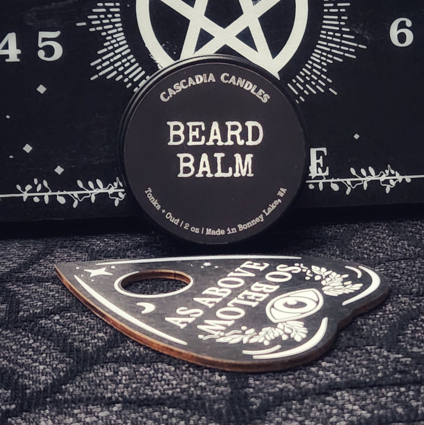 Wooden Planchette Beard Balm