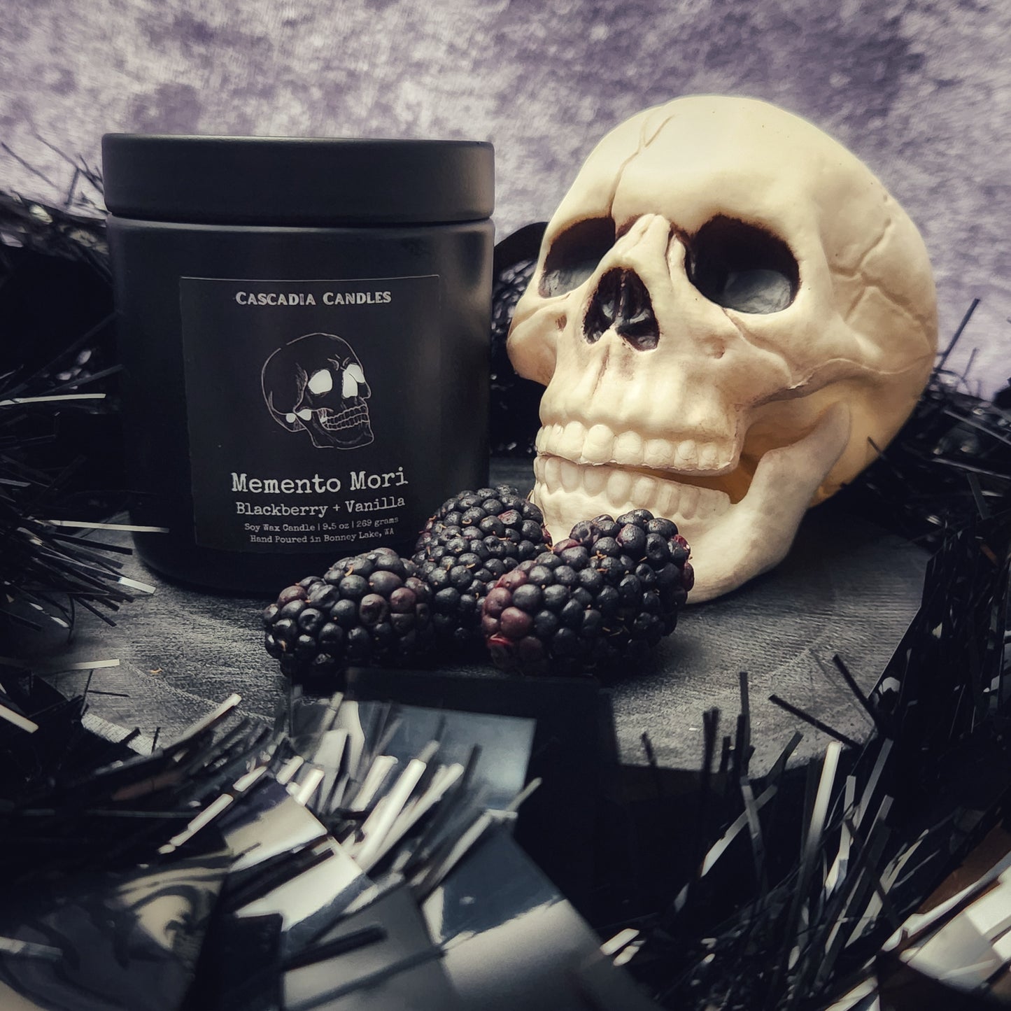 Memento Mori Candle