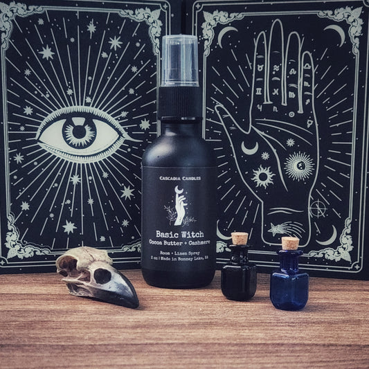 Basic Witch room spray, front view