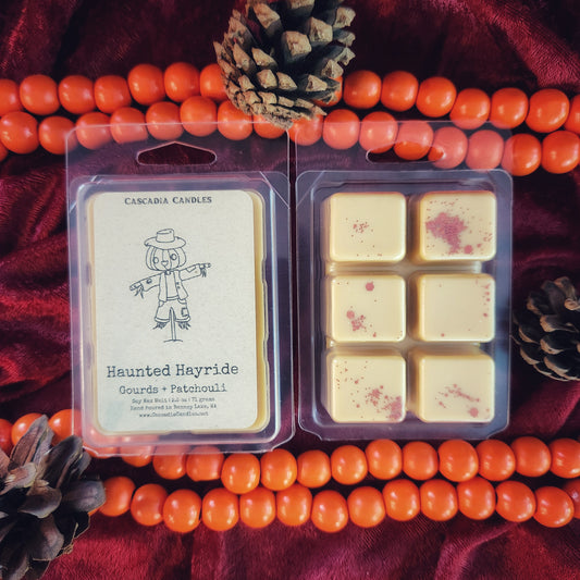 Haunted Hayride Wax Melt | Gourds + Patchouli