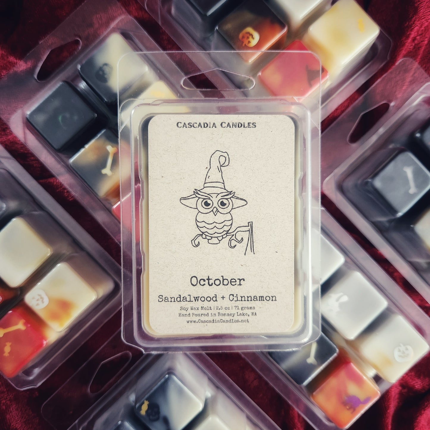 October Wax Melt | Sandalwood + Cinnamon