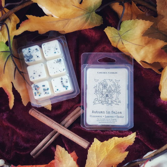 Autumn in Salem Wax Melt | Cinnamon + Leaves + Cedar